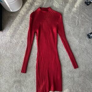 Abercrombie Mockneck Mini Sweater Dress